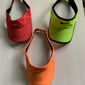 Nike Dry fit visors